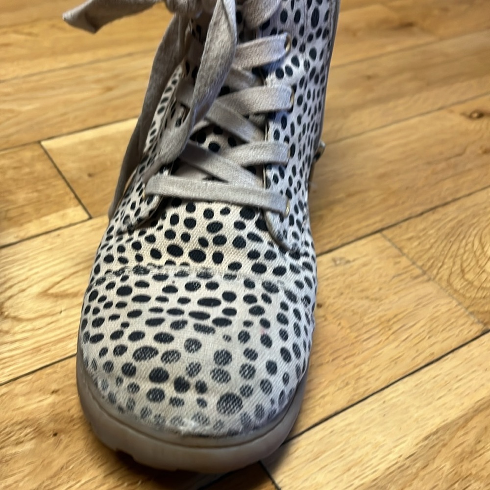 Treasure & Bond Size 3 Cheetah Combat boots - Picture 6 of 7
